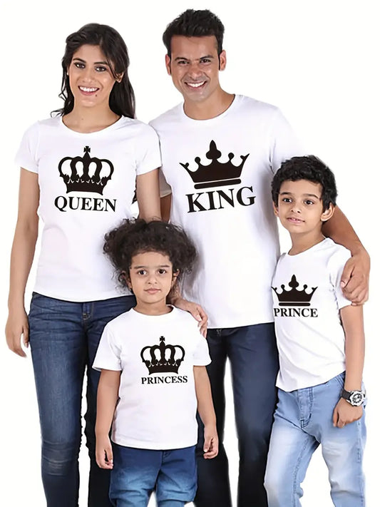 King & Queen Family Shirts