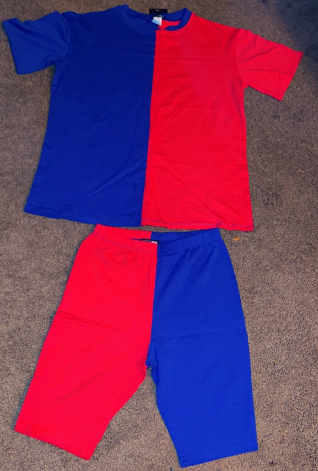 Blu & Red 2pc Set