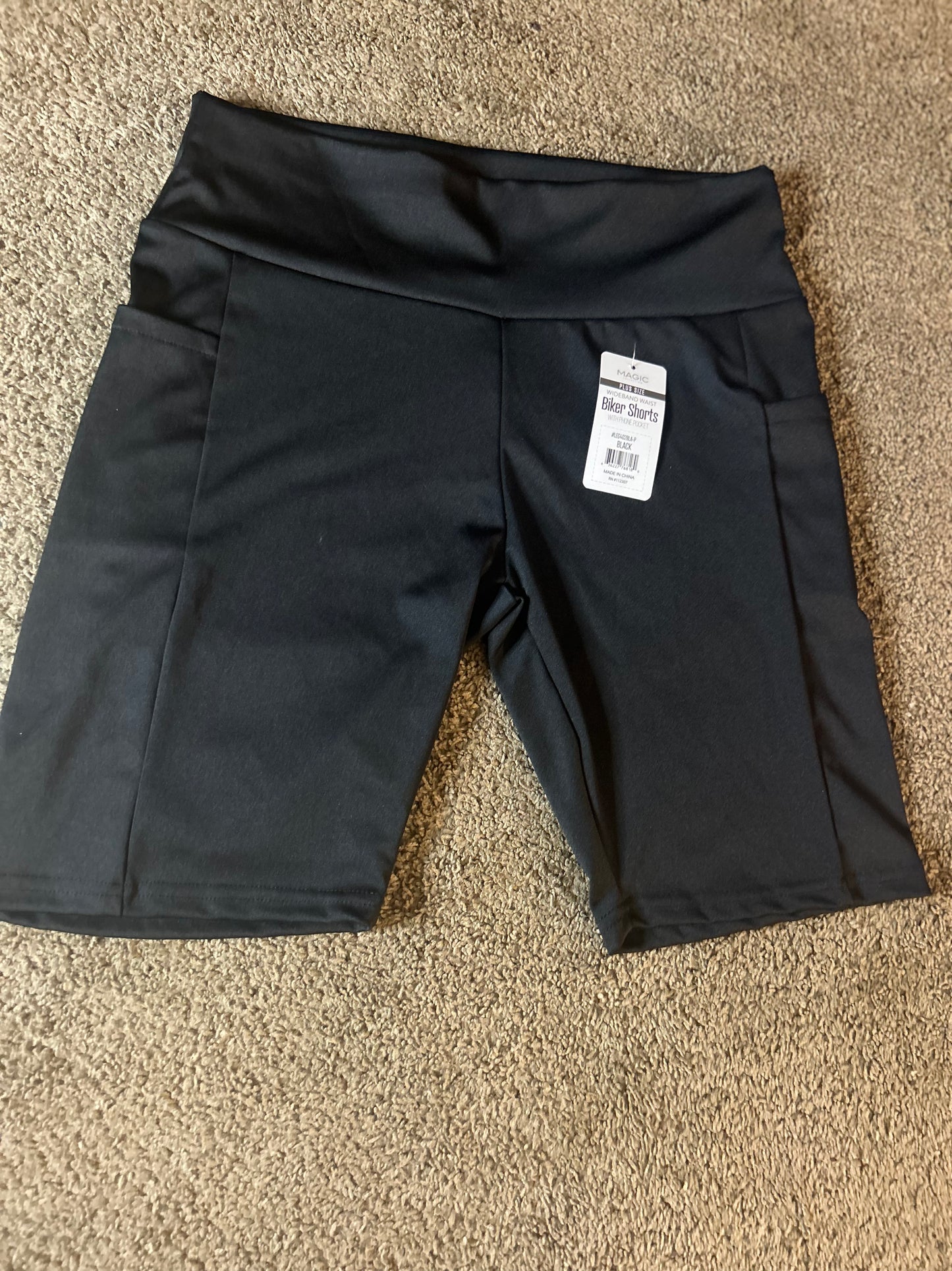 Black Biker Shorts