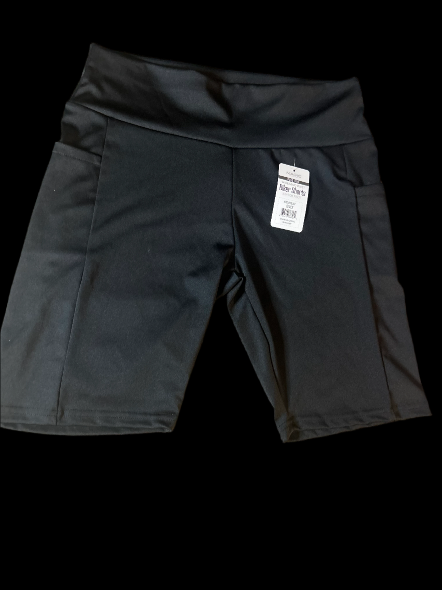 Black Biker Shorts