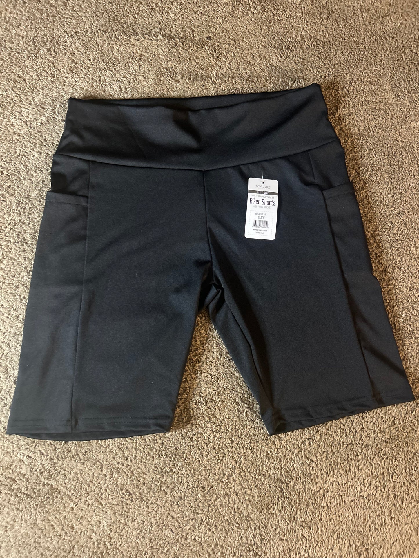 Black Biker Shorts