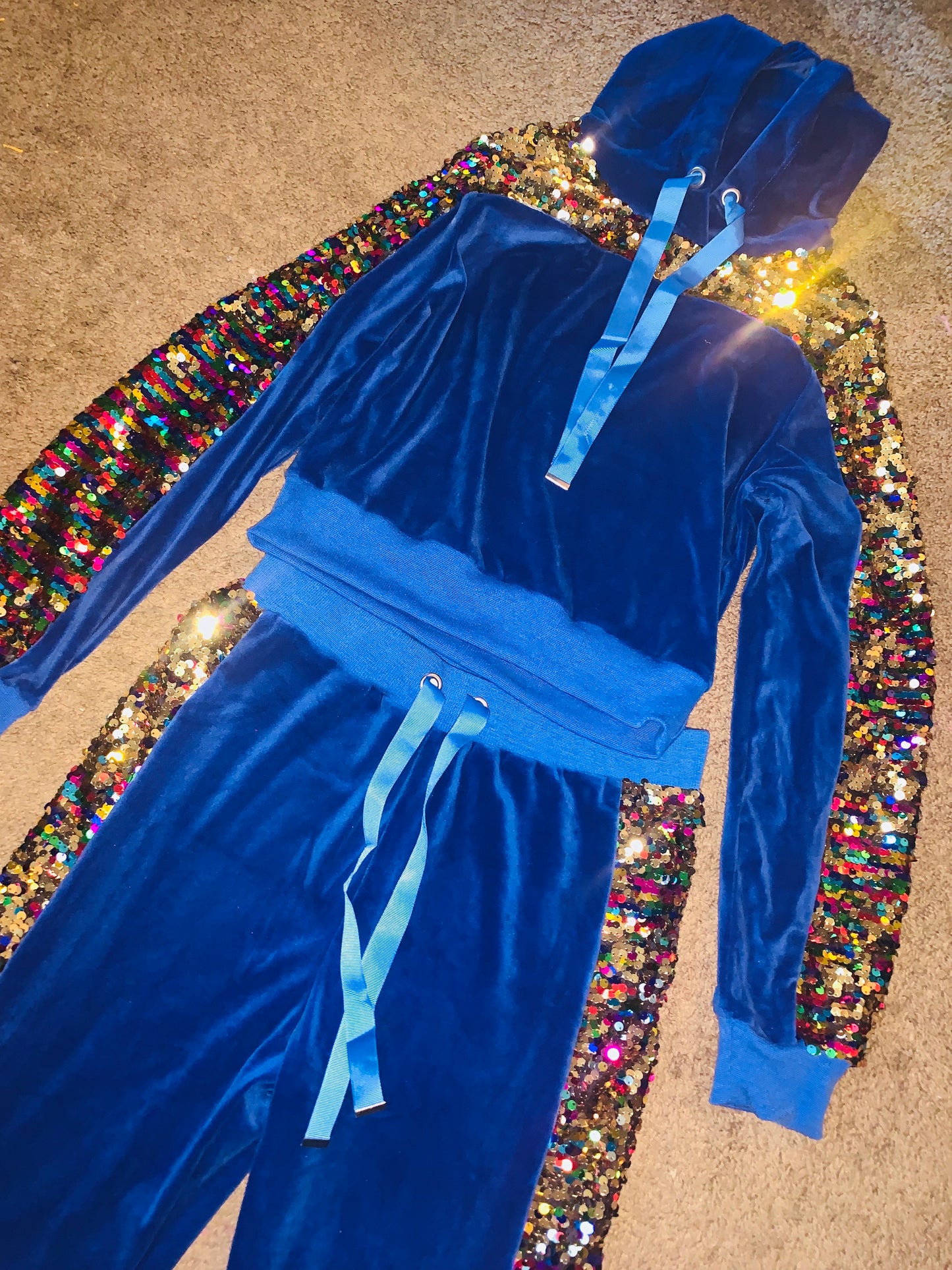 Blu Jogging Suit