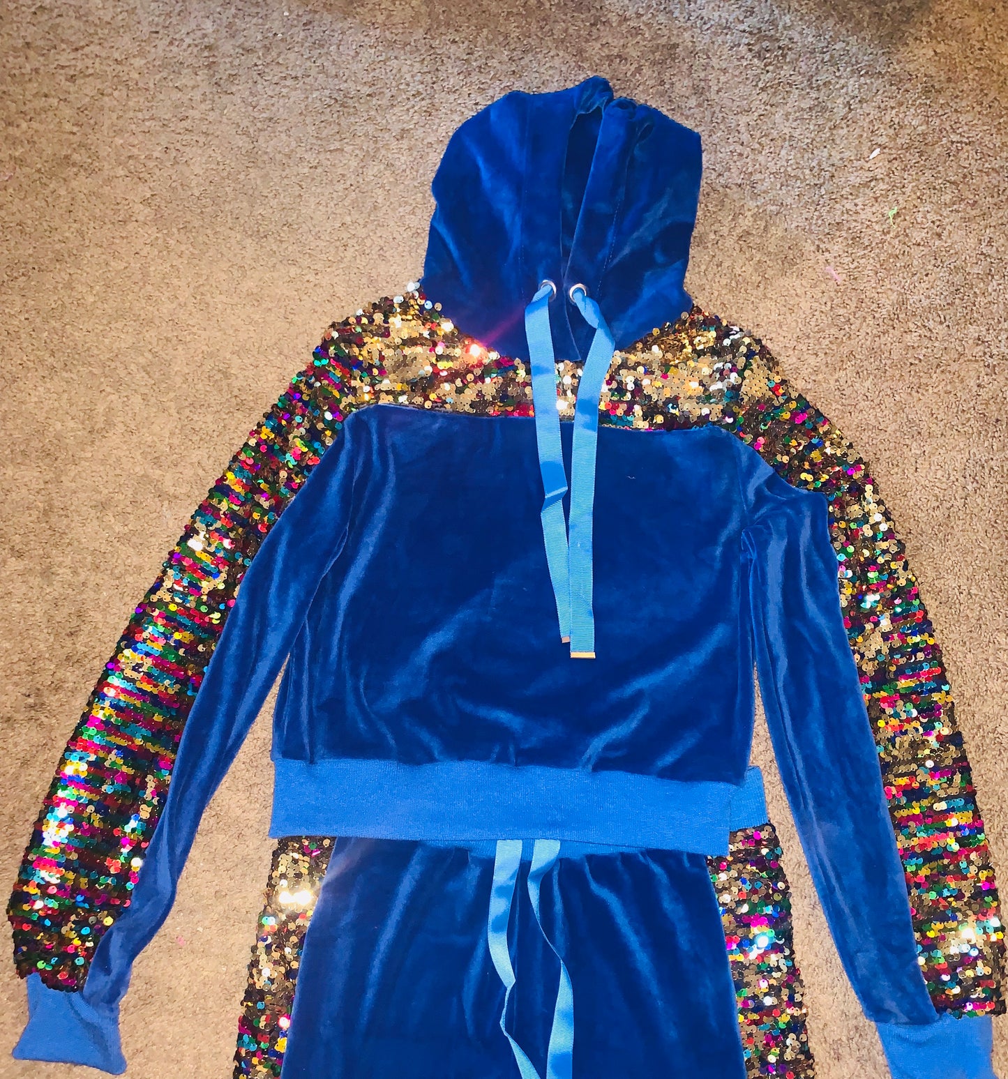 Blu Jogging Suit