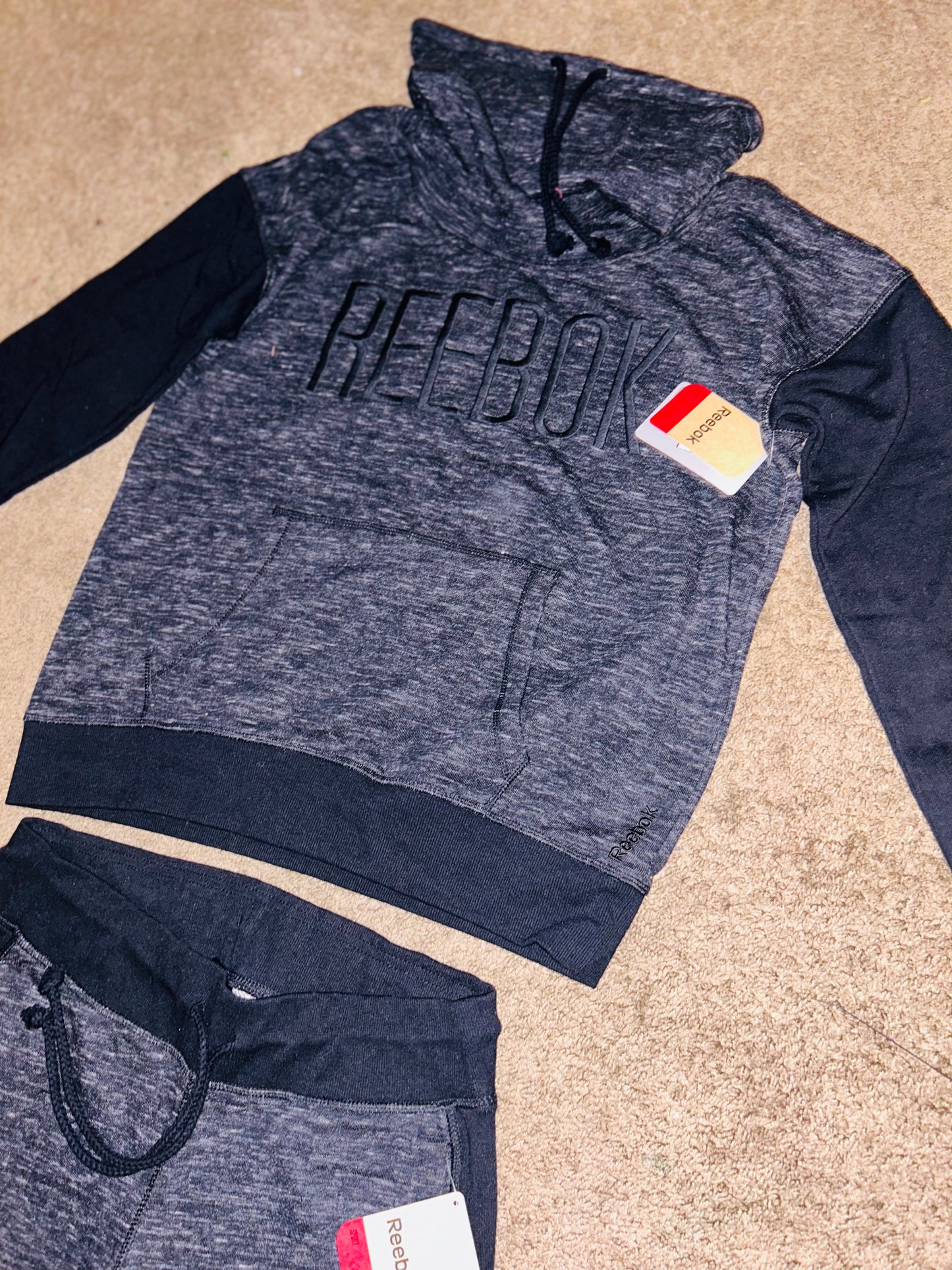 Dark Grey & Black Jogging Suit