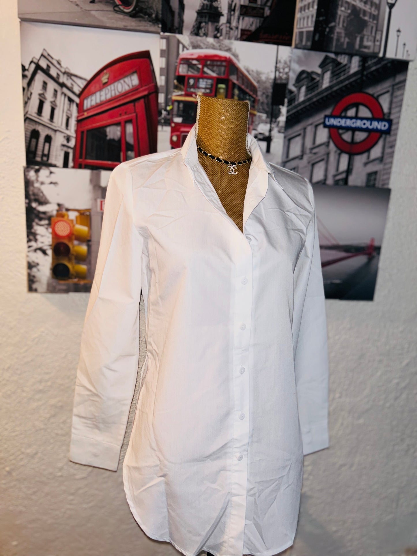 White Button Down Shirt